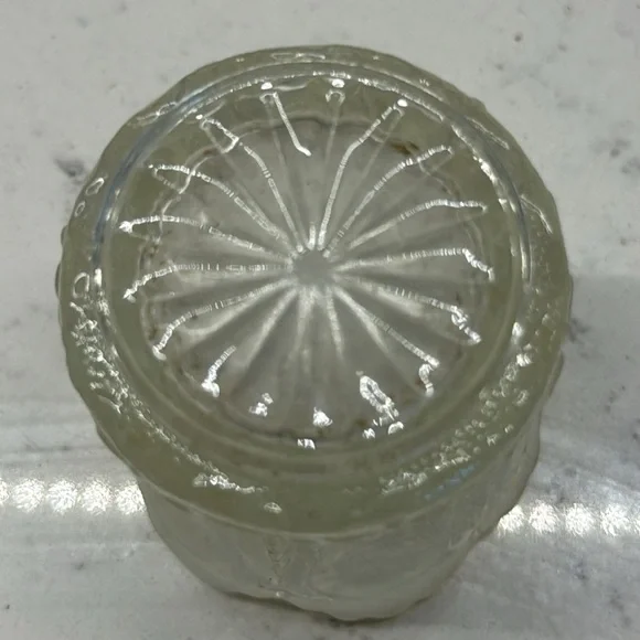 Victorian Toothpick Iris & Meander Clear Opalescent Glass Jefferson Glas… - Picture 6 of 8